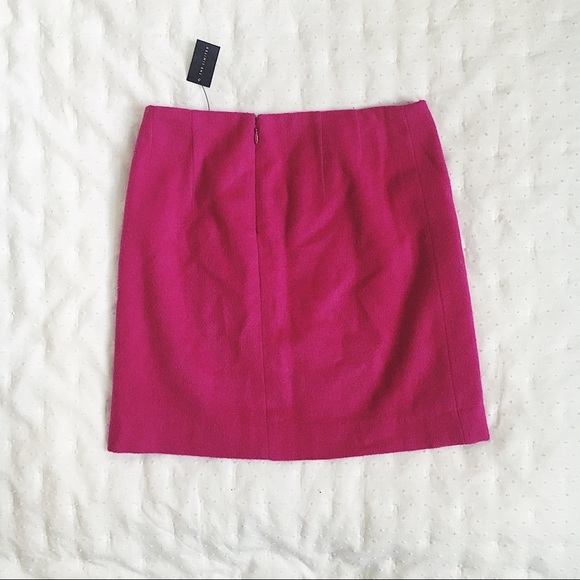 🔥NWT Hot Pink Skirt The Limited Mini Skirt Wool - Picture 5 of 8